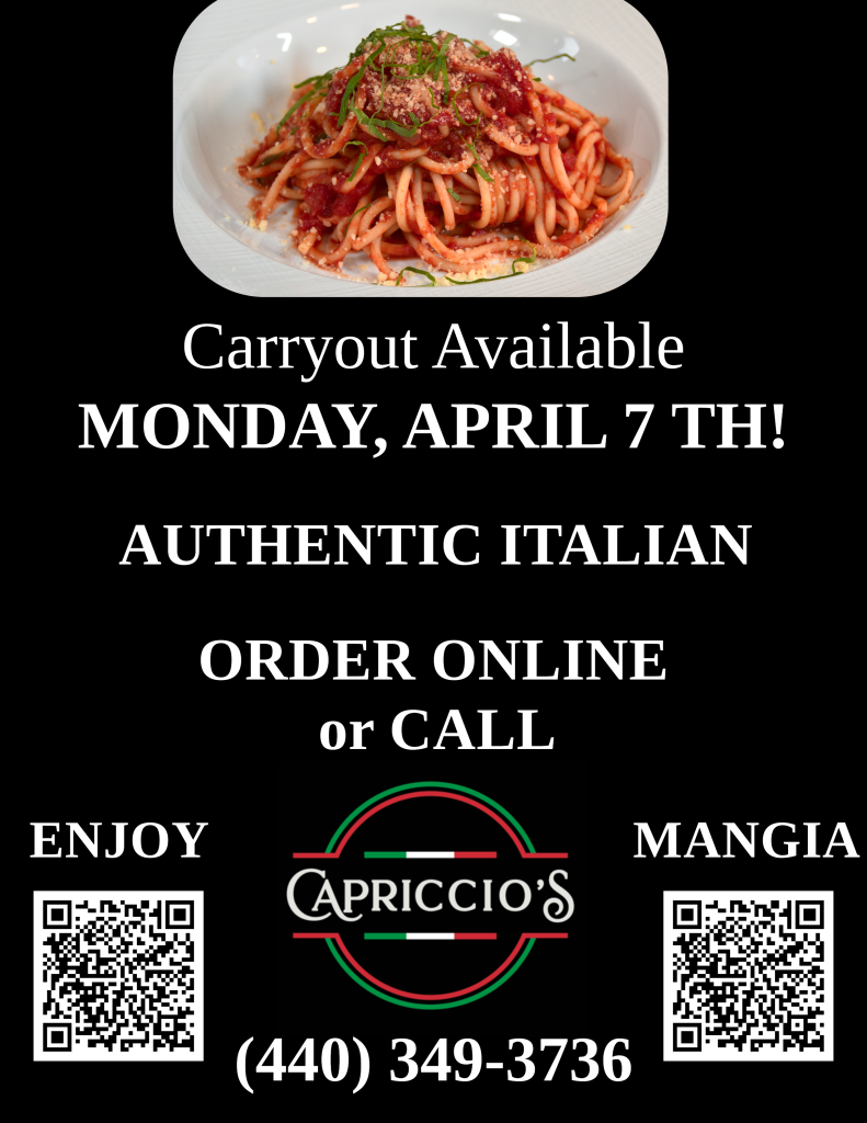 CAP Carryout Available